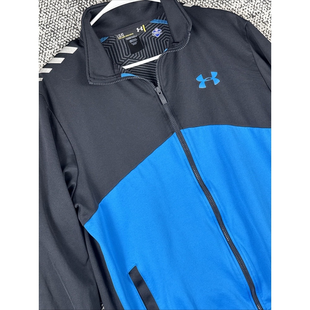Under Armour Long Sleeve Full Zip Sweatshirt Mens Large Loose‎ Combine Authentic